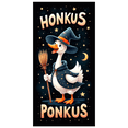 thumbnail image 1 of Magical Duck Banner Cartoon Witch Design Starry Theme for Halloween Party Kids Celebration Indoor Event, 1 of 5