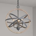 thumbnail image 4 of 330544IW-Capital Lighting-Four Light Pendant     -Traditional Installation, 4 of 8