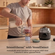 Ninja CrushBOSS 3-in-1 Blender, Tumbler, Food Processor Combo, SmartMenu, XL 72-oz Pitcher, Ninja BlendBOSS Tumbler, Ninja TotalPrepBOSS Food Processor with XL Chute, 1850 PW, LB401BL Midnight Blue