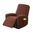 thumbnail image 2 of Dianhelloya Non-Slip Recliner Cover with Elastic Rubber & Dual Rings, Full Coverage Stretch Polyester Furniture Protector for Single Seat Sofa, Machine Washable, 2 of 8