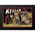 thumbnail image 2 of Unknown 24x17 Black Modern Framed Museum Art Print Titled - Magicians: Kellar: The Witch, the Sailor and the Enchanted Monkey, 2 of 5