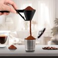 thumbnail image 3 of Visland Protein Powder Funnel Scoop Long Handle Filling Spoon for Water Bottles Resuable Coffee Capsule with Coffee Grounds Handheld Powder Transfer Tool, 3 of 7