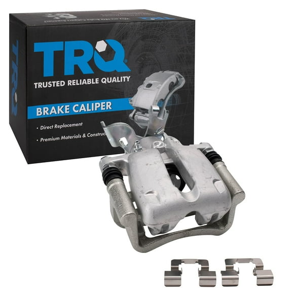 TRQ Rear Right Brake Caliper w/Bracket Passenger Side Compatible with 2014-2016 Chevrolet Malibu 2016 Malibu Limited