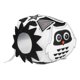 thumbnail image 5 of Baby Cloth Dice Toy, Shoelace Tying Cartoon Animal Pattern Baby Cloth Block Toy Educational  For Infant For Kindergarten For Home Travel Anggrek Búho Blanco Negro, 5 of 8