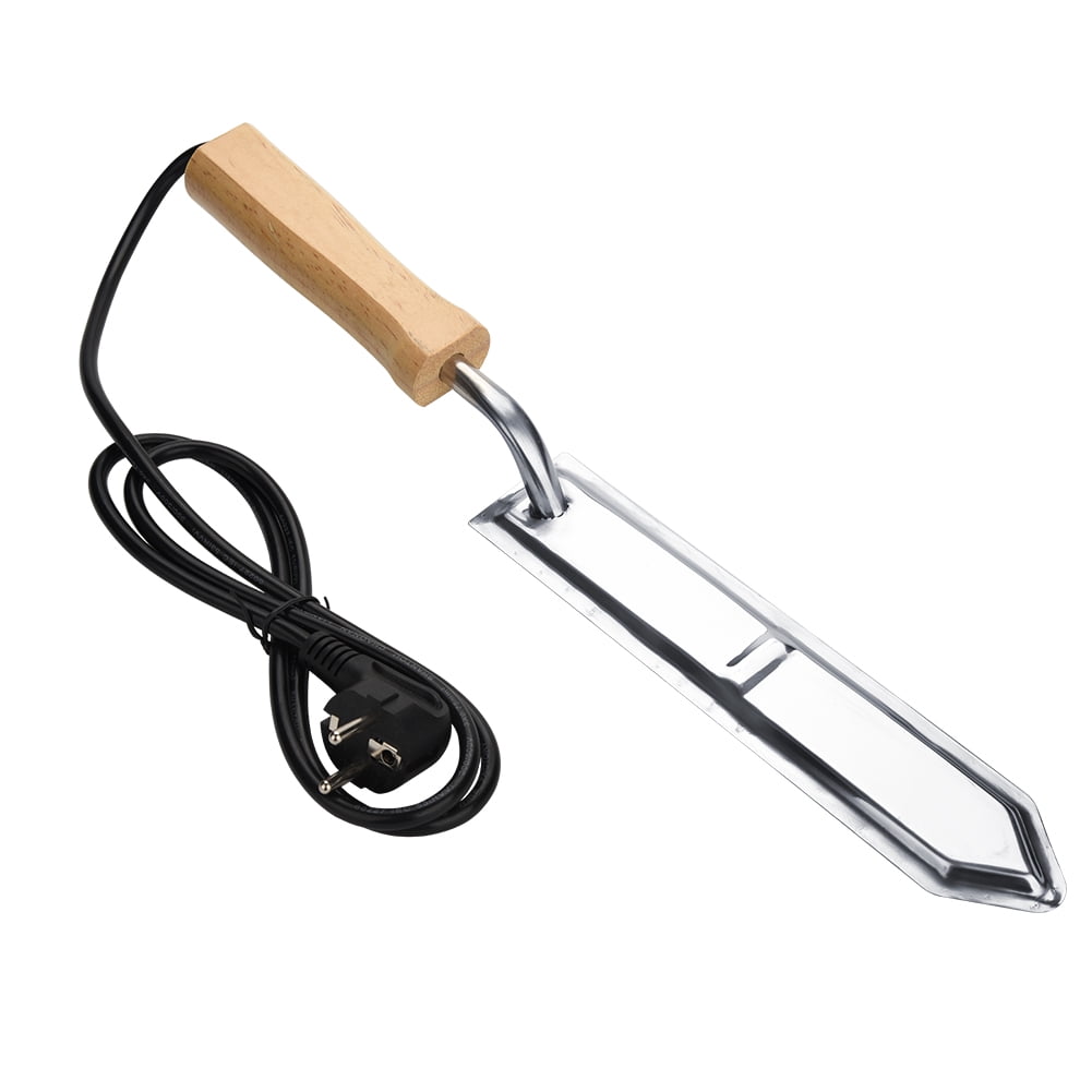 Tebru 110V220V Electric Uncapping Knife Honey Cutter Scraper Bee