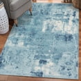 thumbnail image 5 of Luxe Weavers Kingsbury Collection 7094 Contemporary Area Rug Blue 8x10, 5 of 7