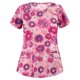 thumbnail image 1 of Puntoco mujeres moda manga corta cuello tops uniforme de trabajo blusa camisa Puntoco Puntoco-5836, 1 of 3