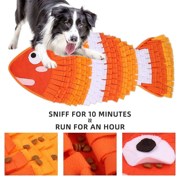 Dog Training Sniffing Mat Pet Sniffing Puzzle Pad Training Blanket