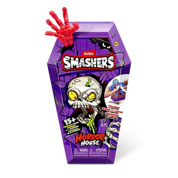 ゲームキャラクター ZURU SMASHERS HORROR HOUSE Smashers Horror House by ZURU, Interactive Toy, Collectable Toy