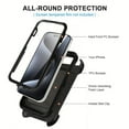 thumbnail image 2 of Heavy Duty Shockproof Case with 2 Layer Protection for iPhone 16 15 14 13 X XR XS Pro Max Rugged Design, 2 of 7