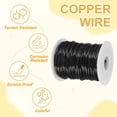 thumbnail image 4 of Uxcell Anodized Aluminum Wire for Jewelry Craft Making, Bendable Flexible Wire Black 12 Gauge, 4 of 7
