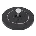 thumbnail image 2 of Round Solar Powered Fountain LED Light Solar Water Bird Bath Floating Fountain 120cm Head 3000mAh, 2 of 10