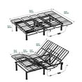 thumbnail image 2 of SunsGrove Cal King Electric Adjustable Bed Frame - Wired Remote, Independent Head & Foot Incline, 2-Height Legs, Easy Assembly, 2 of 7