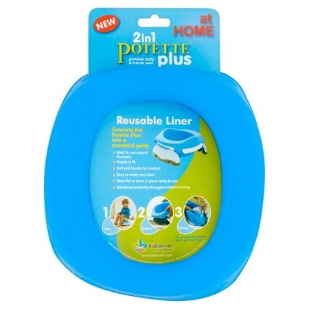 Potette Plus 2-in-1 Reusable Liner for Potty & Training Seat