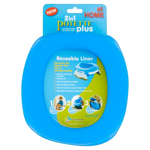 Potette Plus 2in1 Reusable Liner for Potty & Training Seat Walmart