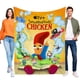 thumbnail image 1 of Pollo Interrumpidor anti-pilling, suave, ligera, esponjosa y acogedora de lujo para hogar y cocina – Perfecta para niños y adultos,50X70cm, 1 of 6