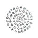 thumbnail image 1 of Qarigey 62 Pieces/Set Alloy Ring Portable Replacement Size Stylish Free Men Rings Birthday Jewelry Women Anti-corrosive Gift Ropa, zapatos y accesorios Miscelánea, 1 of 6