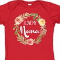 thumbnail image 4 of Inktastic I Love My Nana- Flower Circle Boys or Girls Baby Bodysuit, 4 of 5