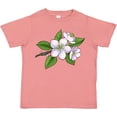thumbnail image 3 of Inktastic Beautiful Apple Blossom Flowers on Branch Boys or Girls Toddler T-Shirt, 3 of 5