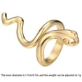 thumbnail image 4 of Anillos De Modelado De Serpiente, Anillo De Dedo Con Apertura Ajustable, Anillo De Serpiente Abierto De Estilo Vintage Bohemio Unisex Para Hombres Y Mujeres, 2 Uds. Scienceny AP005529-00, 4 of 6