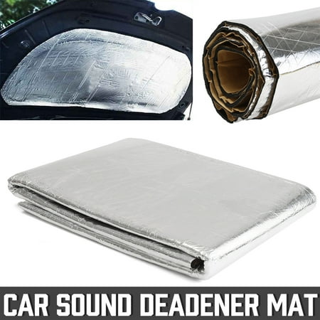 5mm/55X40 inch Car Sound Deadener Noise Thermal Insulation Shield Mat Heat Closed Cell Dampening Soundproof Pad Waterproof & (Best Sound Dampening For Cars)