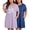 BSet3, variant on Nightgowns for Women Printed Loungewear Dress With Pockets