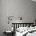 thumbnail image 3 of Grasscloth Wallpaper Textured 24in X 393in Fabric Contact Paper Brown Wall Paper Textured Linen Wallpaper Peel and Stick Self-Adhesive Thick Vinyl Embossed Film Wallpaper (Gray Brown), 3 of 6