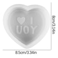 thumbnail image 4 of Fiudx Molde para Velas de San Valentín, Aromaterapia En Forma de Corazón, Molde de Resina para Jabón, Material Flexible y No Tóxico, Fácil de Desmoldar, Perfecto para Regalos y Decoración Del Hogar (, 4 of 4