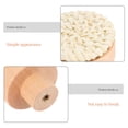 thumbnail image 3 of SEWCHICS Set of 5 Beige Wooden Round Rattan Door Handles Ergonomic Knobs for Kitchen Cabinets and Furniture, 3 of 8