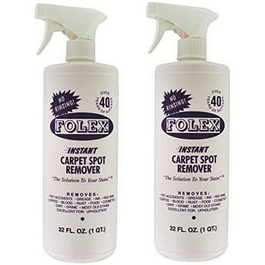 Folex Instant Carpet Spot Remover 32oz, Pack of 2, 64 Fl Oz