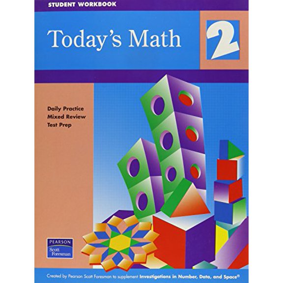 Pre-Owned Investigations 2006 Today's Math: Daily Practice Mixed Review Test Prep Grade 2, 9780328126538, 0328126535, Paperback,