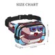 thumbnail image 4 of Balery Sushi Salmon Surfing Mochila Cinturón para Mujeres y Hombres, Bolsa de Cintura Impermeable de Doble Capa con Correa, 4 of 9