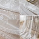 thumbnail image 3 of Mantel de encaje de estilo romántico francés, mantel de decoración de boda jacquard blanco Vhermosa BST3012201, 3 of 7