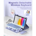 thumbnail image 3 of Funda con Teclado ABEIFAN para iPad 11ª/10ª Generación 11/10.9 pulgadas, 3 of 8
