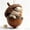 2#, variant on 3D Forest Animal Acorn Ornaments Resin Hanging Ornaments for Christmas Tree Realistic Animal Figures Home, Party Decor, Cozy Forest Theme Collection