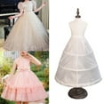 thumbnail image 2 of Girls Formal Party Crinoline Petticoat Lightweight Under Skirt Accessory Easy Wear Design, 2 of 9