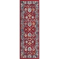 thumbnail image 2 of Rugs.com Aurelia Collection Rug – 6 Ft Runner Magenta Medium-Pile Rug Perfect For Hallways, Entryways, 2 of 3