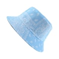 thumbnail image 1 of Ruiboury Comfortable Black Bucket Hat For Fisherman - Stylish And Easy To Clean Durable light blue M（56-58cm）, 1 of 6