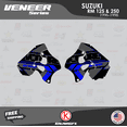 thumbnail image 2 of Kalair GFX Graphics Kit for Suzuki RM125 (1996-1998) Veneer Series, 2 of 5