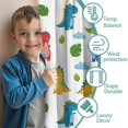 thumbnail image 3 of Blackout Kids Curtains,White Dinosaurs Clouds Leaves Pattern Childrens Insulated Curtains Set Of 2,Bedroom Essentials,Toddler Room Decor 42"x63", 3 of 5