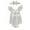 Gray, variant on Penkiiy Infant Baby Girls Lace Fly Sleeve Ribbed Solid Clothes Romper Hairband Outfits Baby Girl Summer Backless Jumpsuit 9-12 Months Gray On Sale