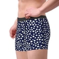 thumbnail image 2 of Pofeuu Daisies Flowers Print Men’s Boxer Briefs, Moisture-Wicking Underwear, Regular,Trunk-Large, 2 of 5