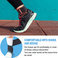 thumbnail image 4 of Ankle Brace for Women & Men - Breathable Comfortable Adjustable Ankle Stabilizer, Ankle Support Brace for Basketball, Running, Achilles, Minor Sprains,Joint Pain Relief, Injury Recovery, 4 of 6