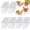White, variant on 200 Pcs Fruit Protection Bags Fruit Netting Bags with Drawstring for Protecting Vegetable Net Cover Reusable Mesh Bag for Garden Apple Trees(6 x 10 Inch,Green)