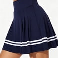 thumbnail image 2 of Womens Tennis Athletic Skirts Summer Pleated High Waisted Inner Pockets Skorts Stretchy Tummy Control Workout Outfits, 2 of 5