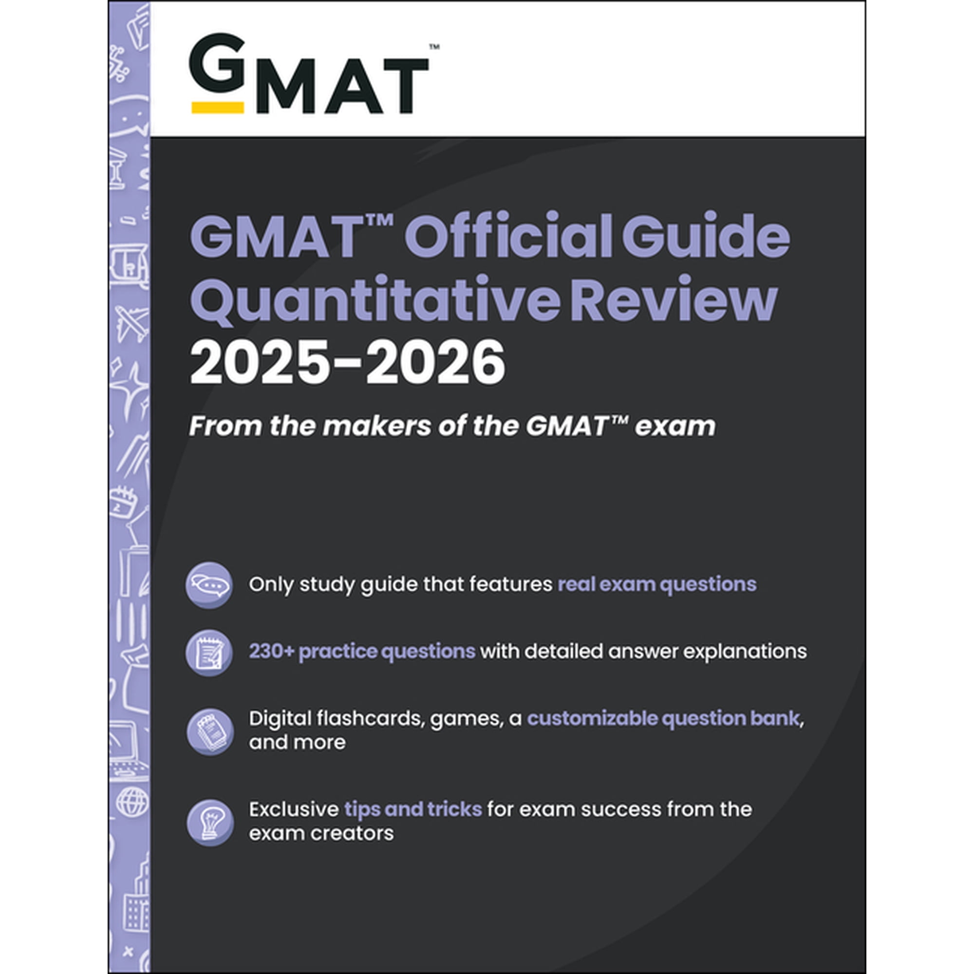 GMAT Official Guide Quantitative Review 2025-2026: Book + Online Question Bank, (Paperback)