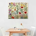 thumbnail image 2 of Orinice Vintage Wildflowers  Botanical Wall Art Prints - Colorful Rustic Style of Floral Wall Hanging Illustrative Reference  Canvas Wall Decor for Classroom Nursery Home School Kindergarten, 2 of 6