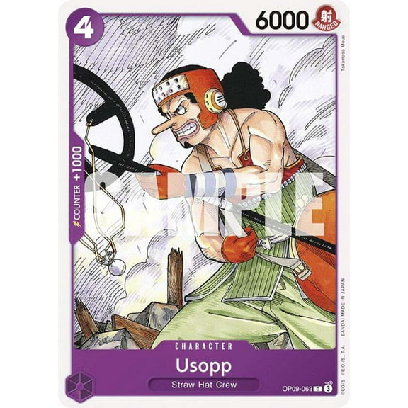 One Piece Emperors in the New World Common Usopp OP09-063