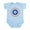 Sky Blue, variant on CafePress - Greek Mati Evil Eye 4 Body Suit - Baby Light Bodysuit, Size Newborn - 24 Months