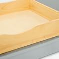 thumbnail image 6 of Ariel Taylor 43 In. Right Offset Rectangle Sink Vanity With Carrara White Marble Countertop In Grey, 6 of 11